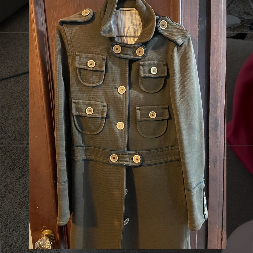 vintage woman’s trench coat